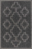 Kachina Charcoal Indoor/Outdoor Rug - 9 x 12