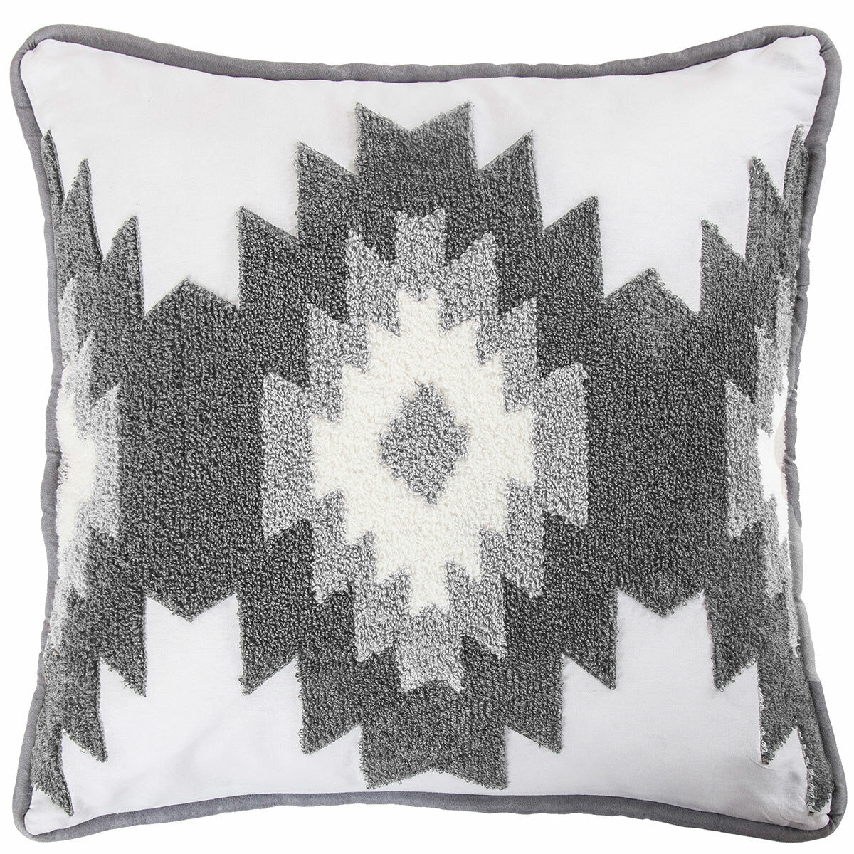 Taos Frost Crewel Pillow