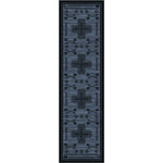 Crossed Arrows Flint Rug - 2 x 8