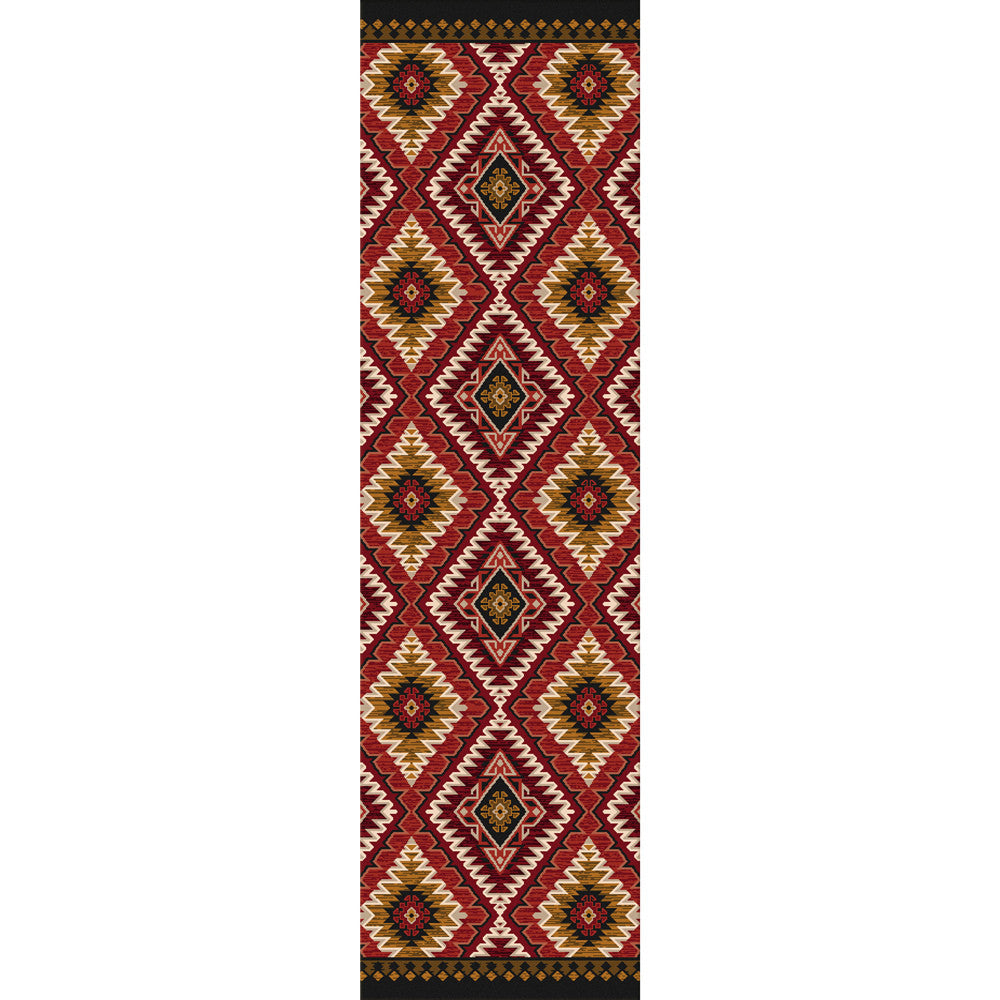 Traditions Rust Rug - 2 x 8