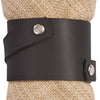 Leather Luxe Napkin Rings - Set of 4