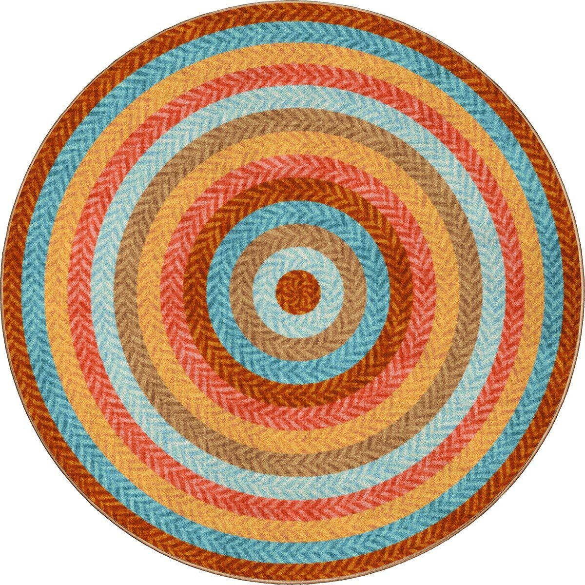 Canyon Hues Rug - 8 Ft. Round