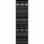 Mexicali Black Rug - 2 x 7