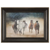 Dust Devils Wood Framed Print