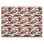 Brown Cowhide Picnic Blanket
