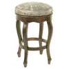 Spanish Heritage Round Barstools - Colonial Ash - Set of 2