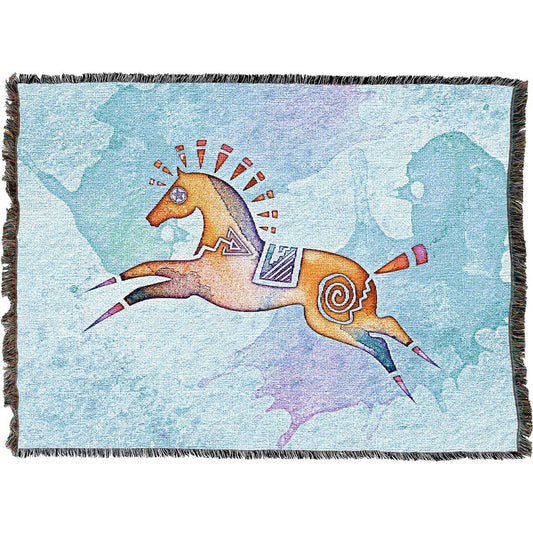 Tribal Pony Throw