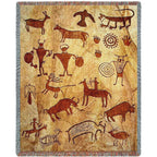 Rock Art of the Ancients Blanket