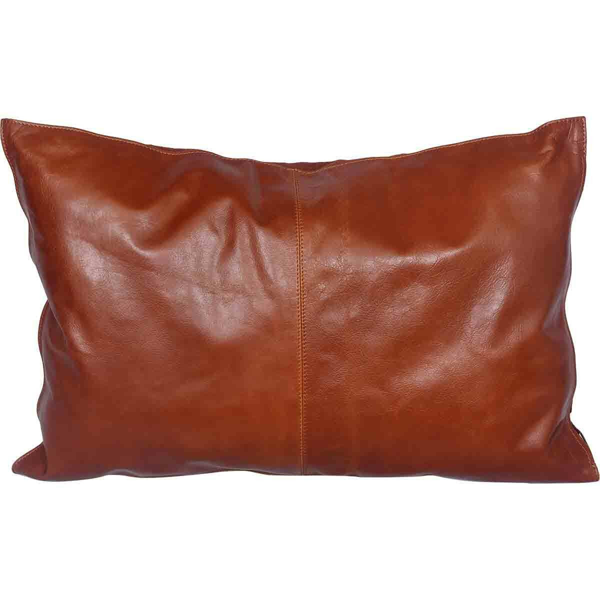 Leather Lumbar Pillow - OUT OF STOCK UNTIL 10/07/2026