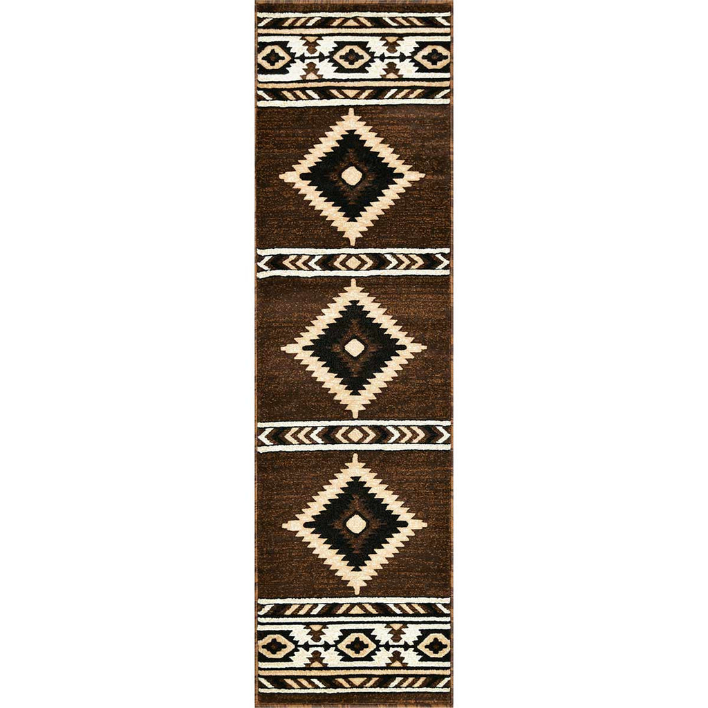 Hacienda Mocha Rug - 2 x 7