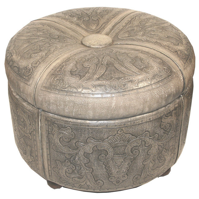 Bouquet Ash Ottoman