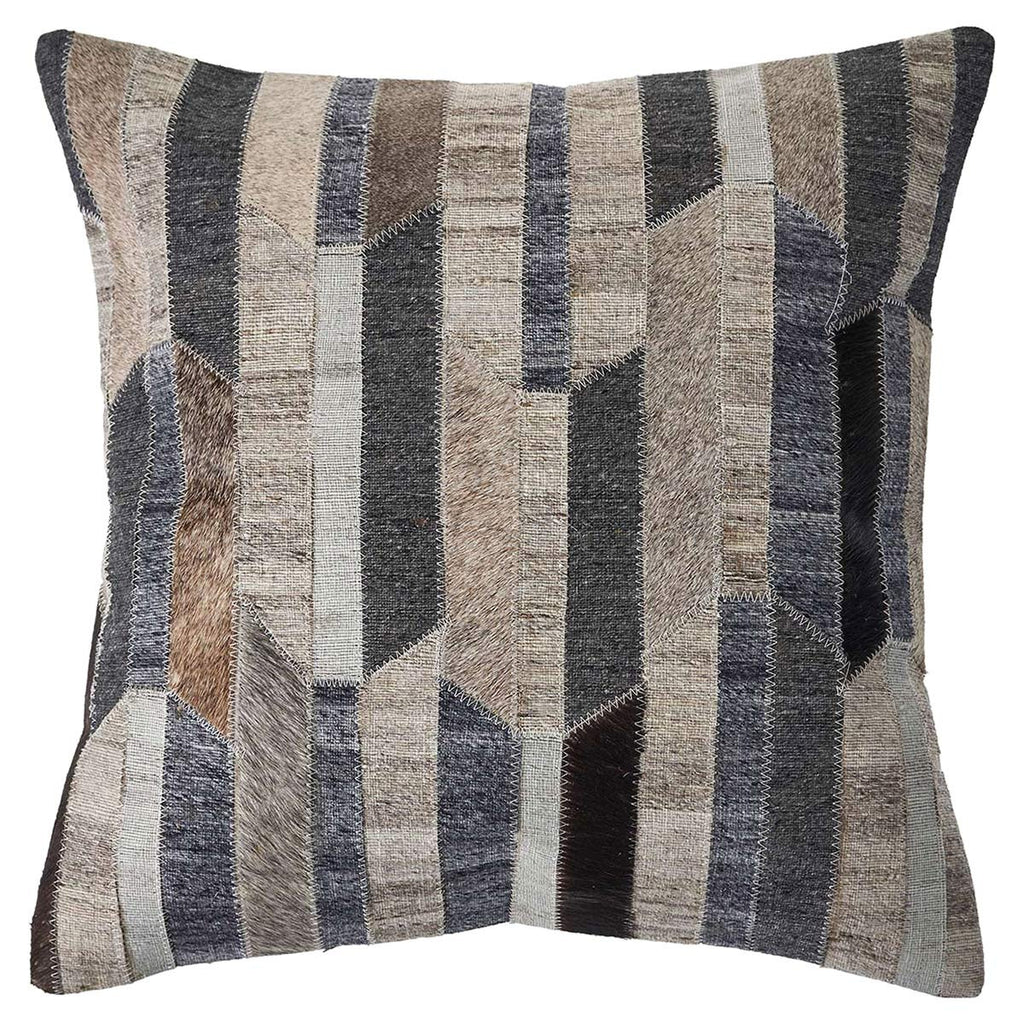 Faux Cowhide Arrows Pillow