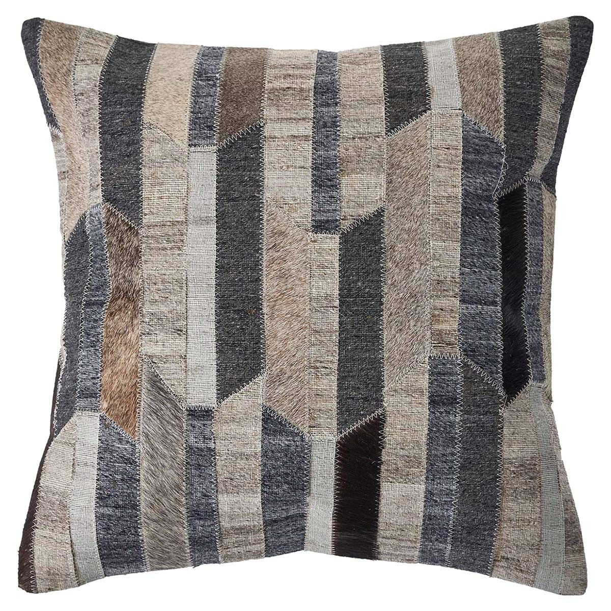 Faux Cowhide Arrows Pillow