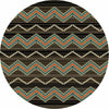 Trapper Southwestern Rug - 8 Ft. Round