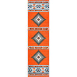 Hacienda Peach Rug - 2 x 7