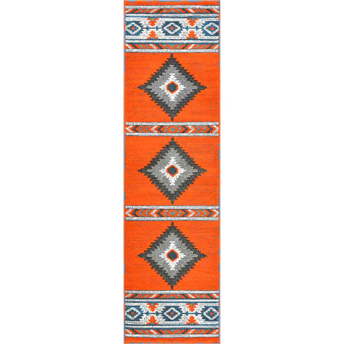 Hacienda Peach Rug - 2 x 7