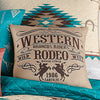 Western Rodeo Accent Pillow