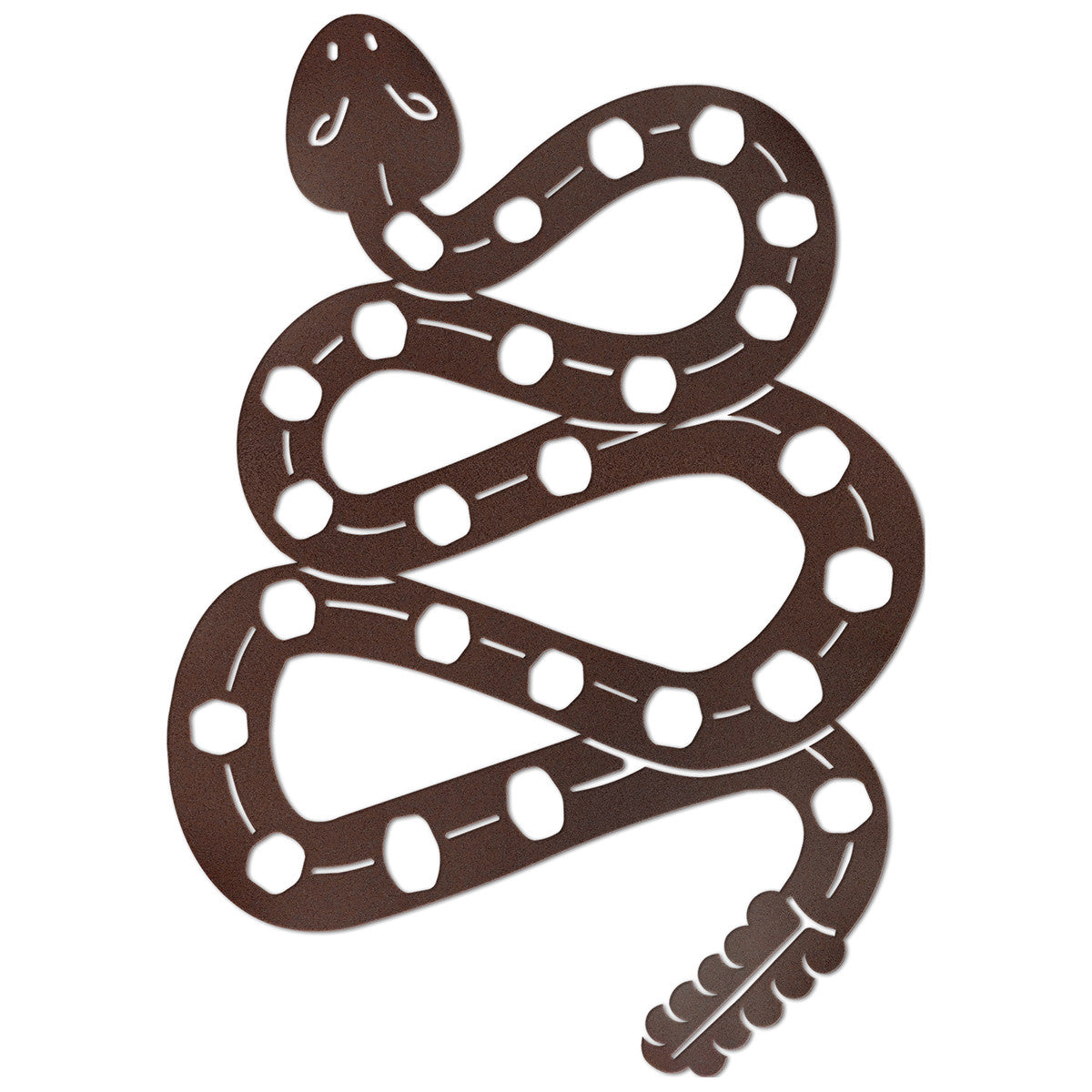 Rattlesnake Metal Wall Art