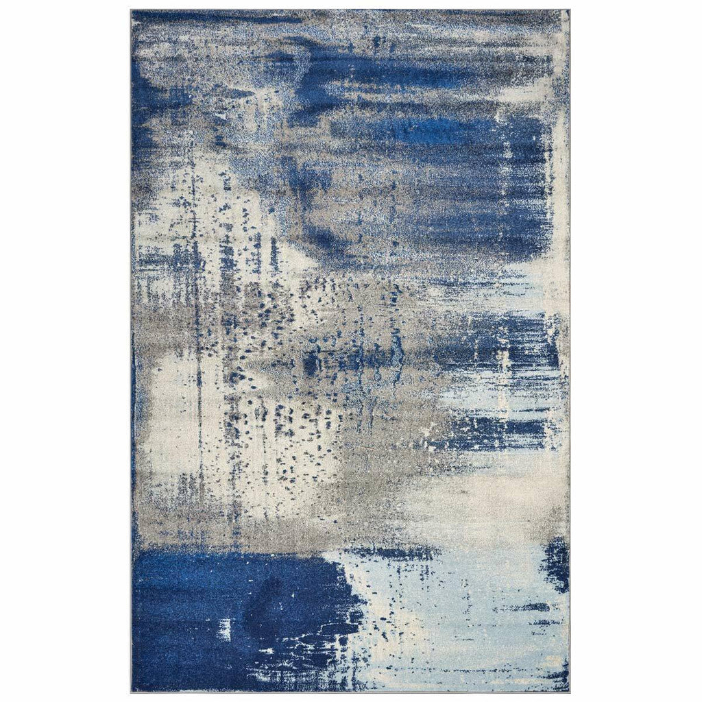 Weathered Denim Rug - 7 x 10