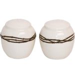Barbed Wire Salt & Pepper Shaker Set