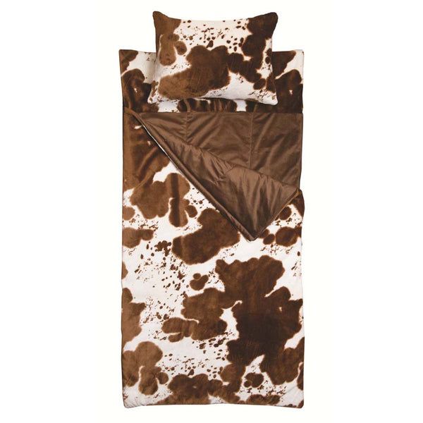 Brown Cowhide Sleeping Bag - OUT OF STOCK UNTIL 07/03/2026