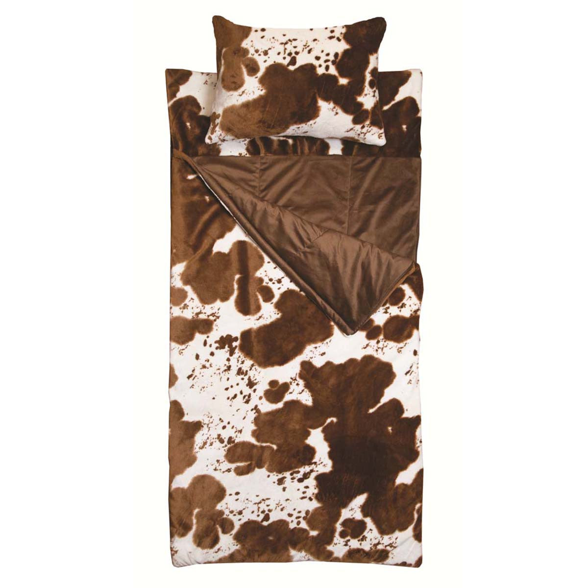 Brown Cowhide Sleeping Bag - OUT OF STOCK UNTIL 07/03/2026