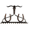 Longhorn & Horseshoe Key Holder