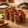 Southwest Hues Clay Shot Glasses - Set of 6