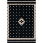 Solo Diamond Black Rug - 9 x 13