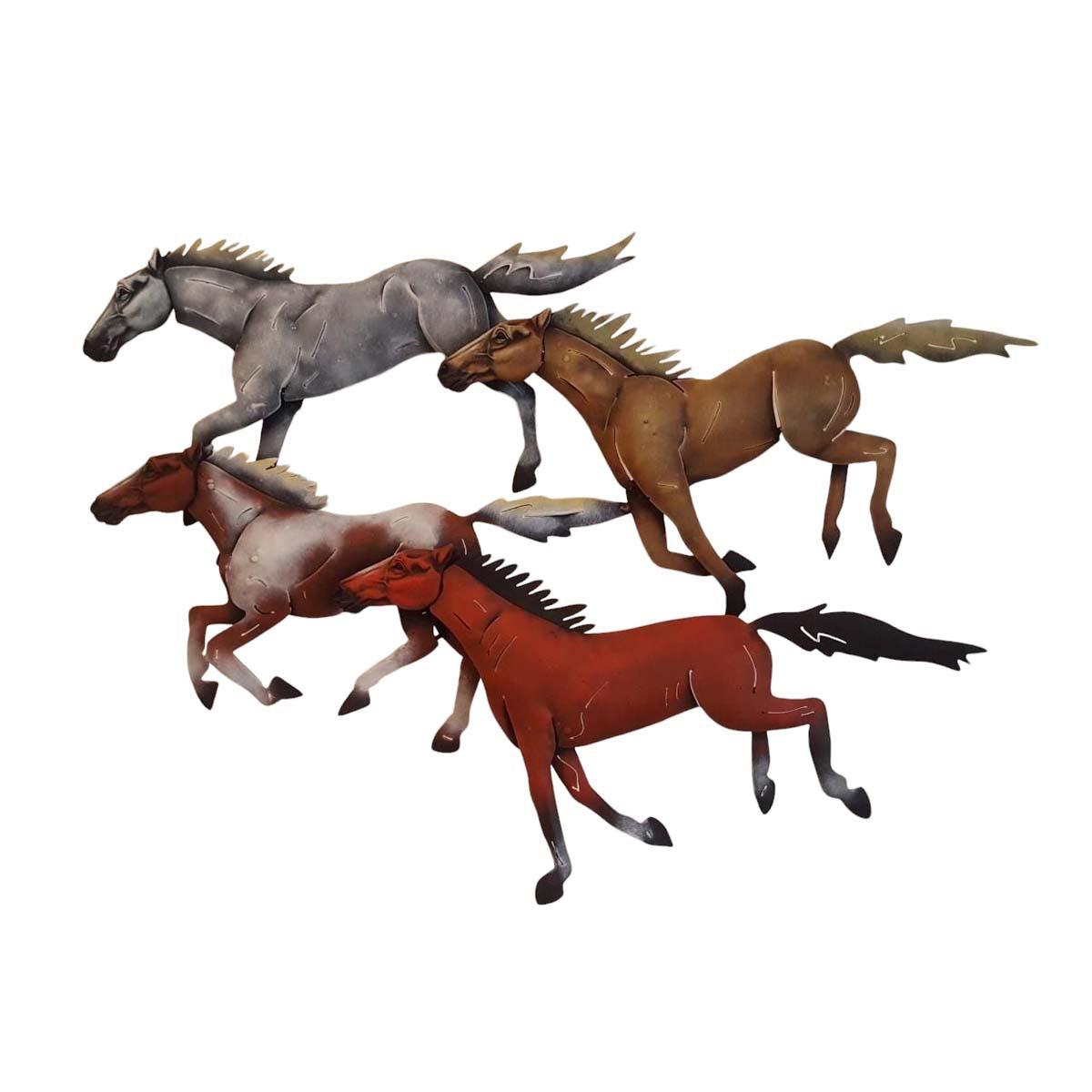 Stampede Thunder Wall Art - Multicolor