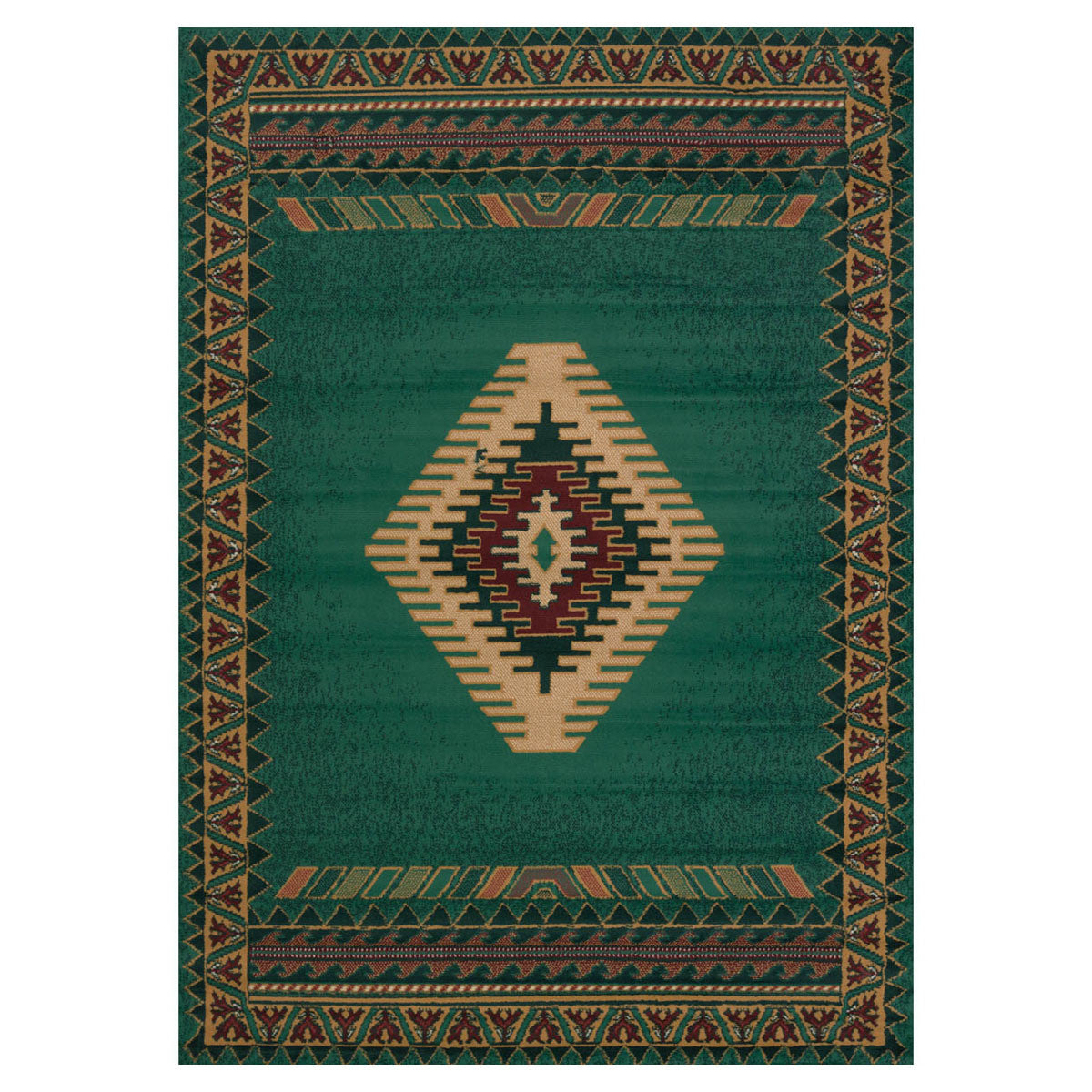 Tucson Green Rug - 8 x 11 - OUT OF STOCK UNTIL 07/06/2026