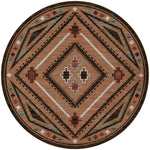 Dream Weaver Rust Rug - 8 Ft. Round