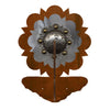 Round Old Silver Berry Concho Double Hook
