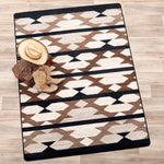 Mocha Canyon Rug - 5 x 8