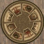 Western Home Rug - 11 Ft. Round