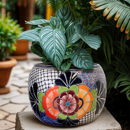 Blue Sky Round Planter