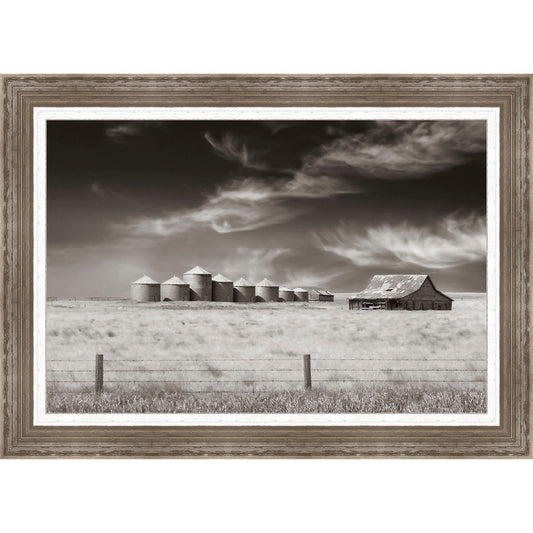 Western Ranch Hand Framed Print