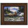 Clear Water Crossing Framed Print