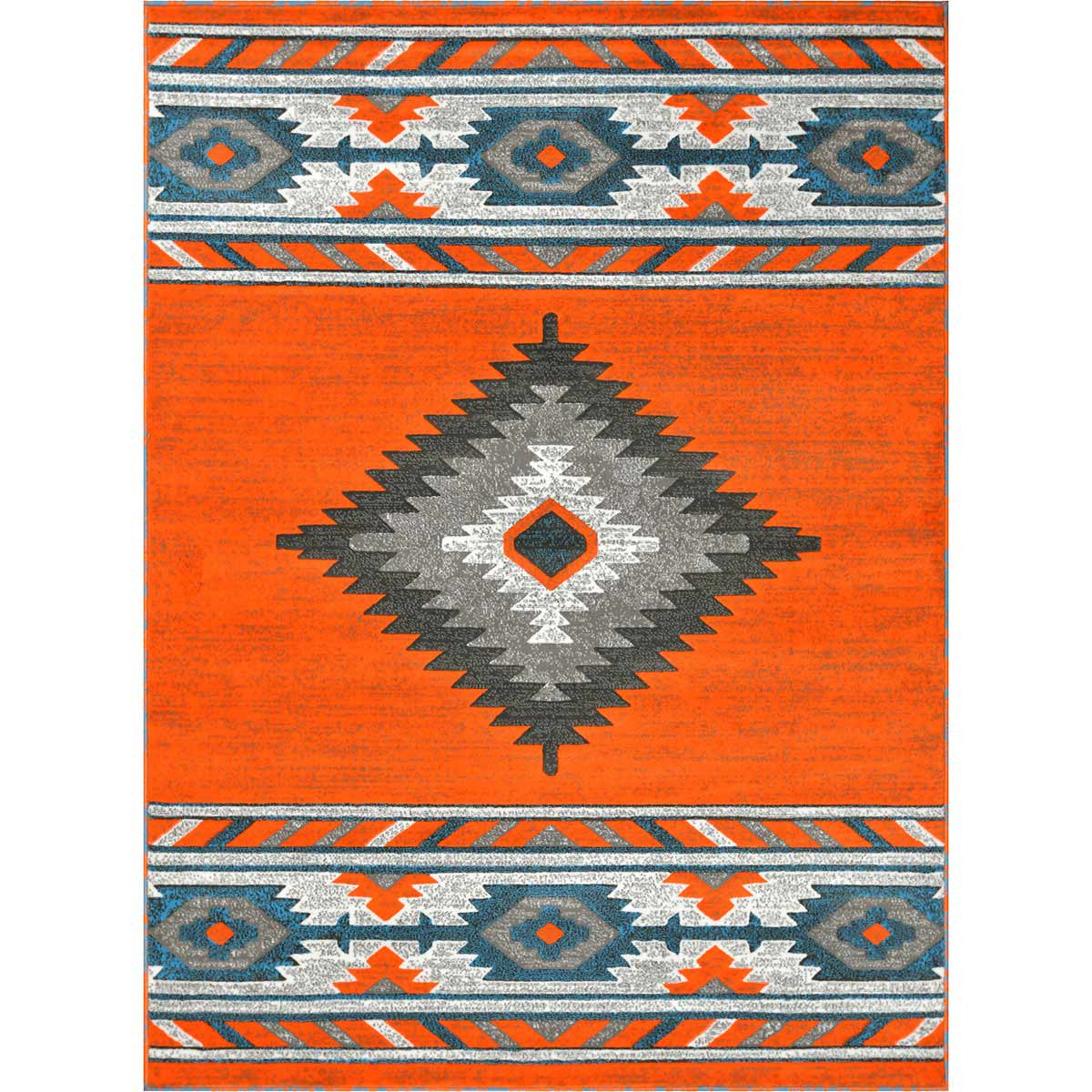 Hacienda Peach Rug - 5 x 7