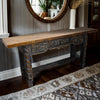 Blackwater Carved Console Table