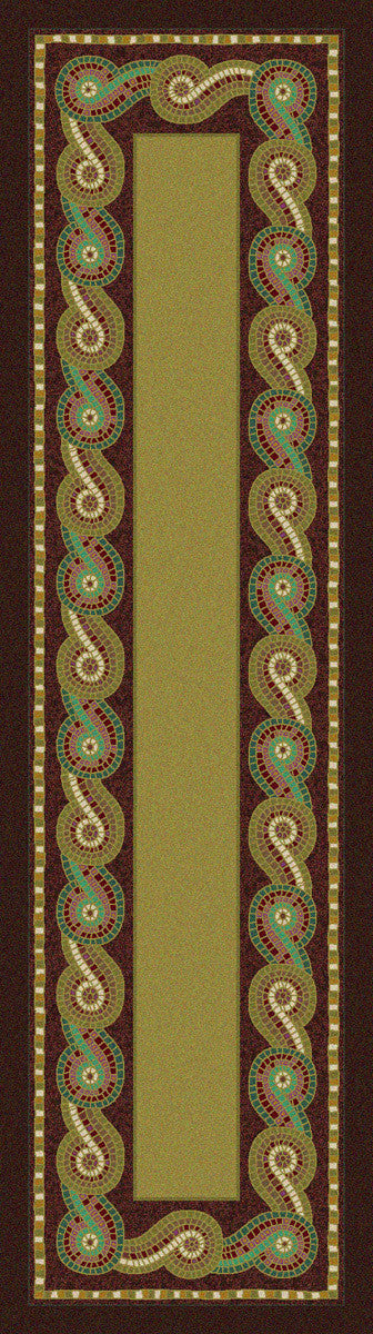 Rolling Water Rug - 2 x 8