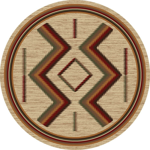 Grand Canyon Sierra Rug - 8 Ft. Round