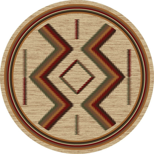 Grand Canyon Sierra Rug - 8 Ft. Round