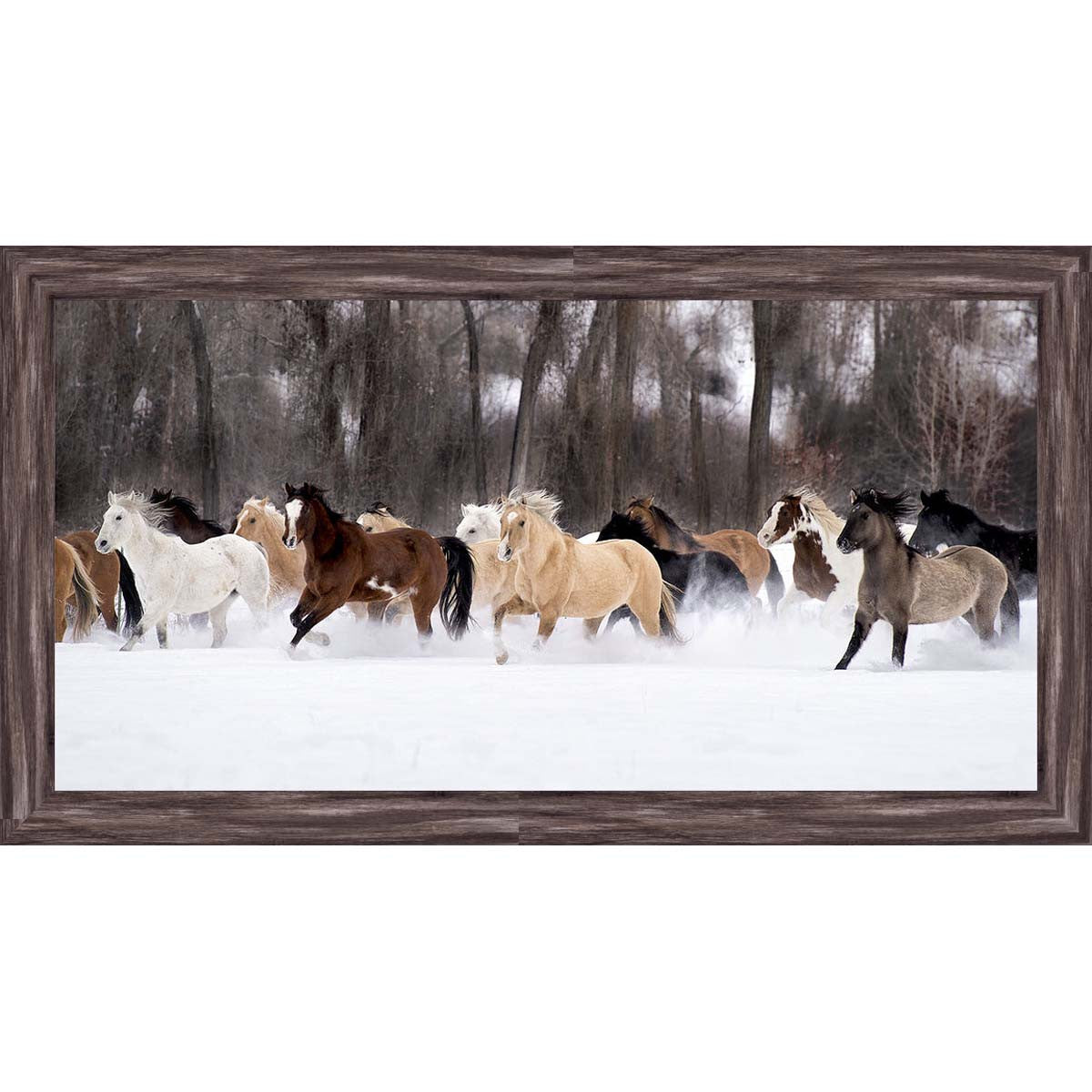 Snow Herd Wall Art