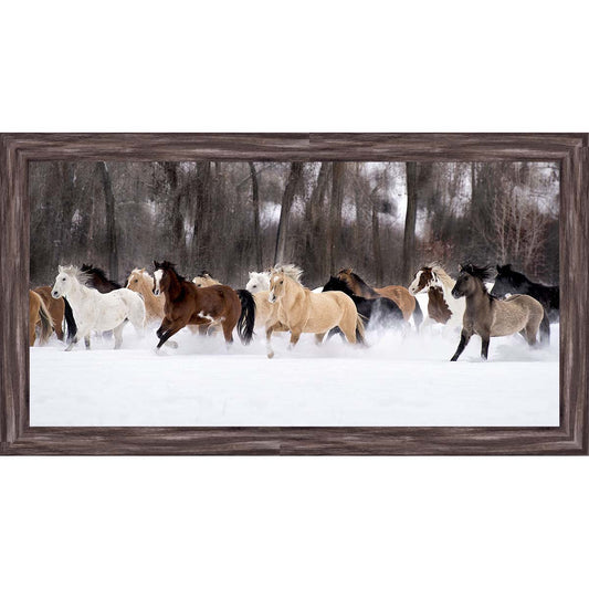 Snow Herd Wall Art