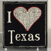 Lone Star Love Shower Curtain