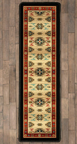 Fiery Gorge Canyon Rug - 2 x 8