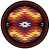Star Burst Bright Rug - 8 Ft. Round