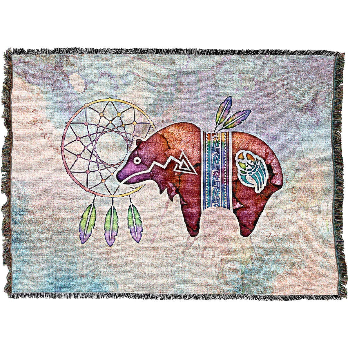 Dreamcatcher Bear Throw