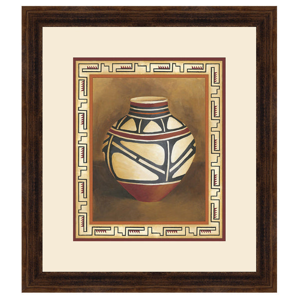 Southwest Pottery I Framed Print